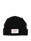 Charles Jeffrey Loverboy Ribbed-knit Beanie In Black
