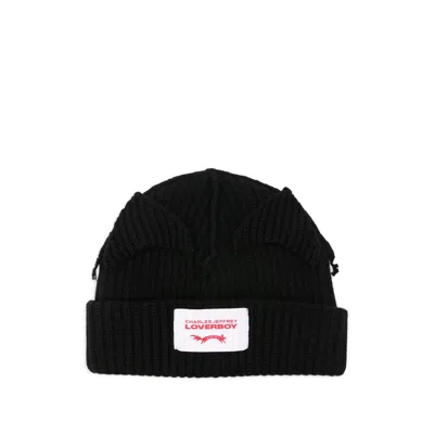 Charles Jeffrey Loverboy Animal-ears Beanie Hat In Orange