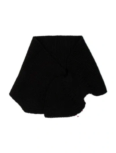 Pre-owned Charles Jeffrey Loverboy Scarf W/ Tags In Black
