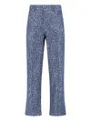 Charles Jeffrey Loverboy Sequin Jeans - Light Blue In Blue