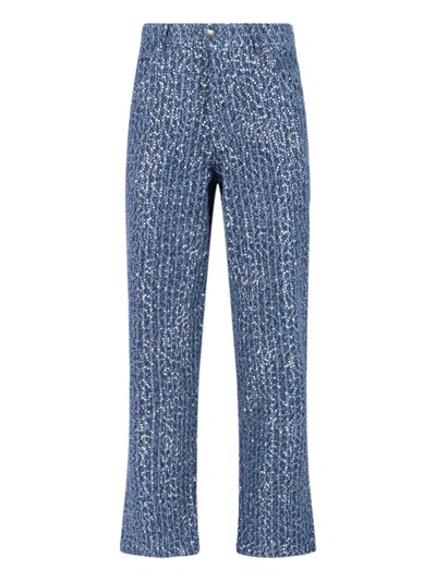 CHARLES JEFFREY LOVERBOY SEQUIN JEANS