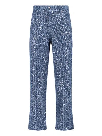 CHARLES JEFFREY LOVERBOY SEQUIN JEANS