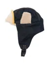 Charles Jeffrey Loverboy Shearling Hat In Black