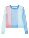 Charles Jeffrey Loverboy Sheer Top In Blue