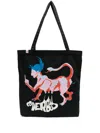 Charles Jeffrey Loverboy Snake Witch Tote Bag In Black