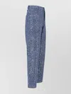 Charles Jeffrey Loverboy Straight Trousers With Sequin Embellishments And Pockets In Blue