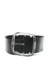 Charles Jeffrey Loverboy Supa Chomp Belt In Black