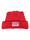 Charles Jeffrey Loverboy Supa Massive Beanie Hat In 红色