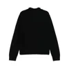 Charles Jeffrey Loverboy Fluffy Ears Balaclava Sweater In Black