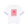 Charles Jeffrey Loverboy Turn Up T-shirt In White