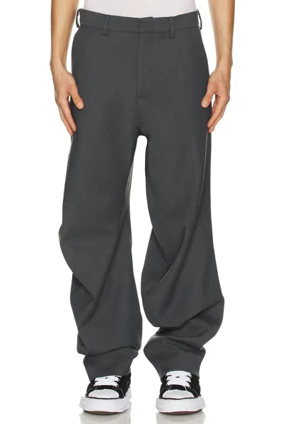Charles Jeffrey Loverboy Topsy Turvy Trouser In Gray