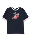 Charles Jeffrey Loverboy Turn Up Lobster-print T-shirt In Blue