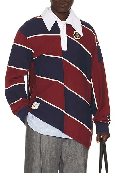 Charles Jeffrey Loverboy Warped Polo In Multi