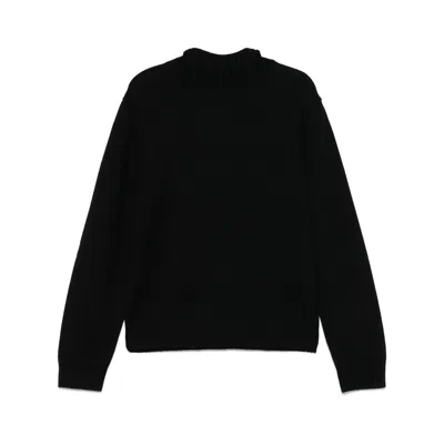 Charles Jeffrey Loverboy Fluffy Ears Balaclava Sweater In Multicolor