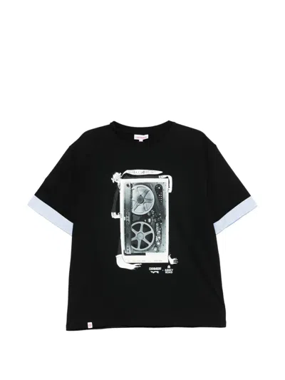 Charles Jeffrey Loverboy X Abbey Read Printed T-shirt In Black