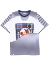 Charles Jeffrey Loverboy Cotton T Shirts In Blue