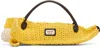 Charles Jeffrey Loverboy Yellow Banana Bag In Yellow + Ecru
