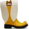 Charles Jeffrey Loverboy Yellow Banana Moggies Boots In Yellow
