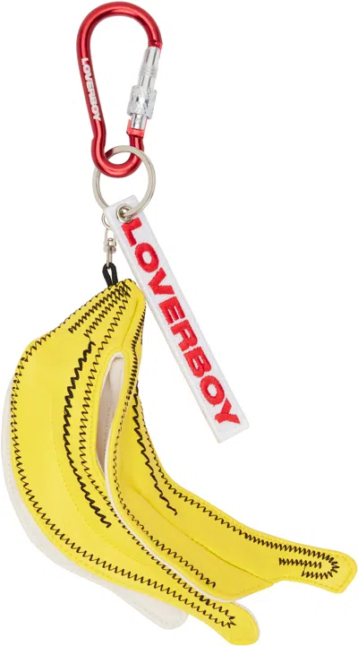 Charles Jeffrey Loverboy Yellow Banana Peel Keychain