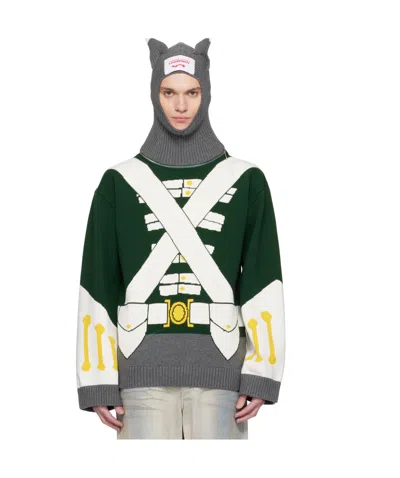 Charles Jeffrrey Loverboy Animal Boo Hoodie In Multicolor