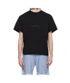 Charles Jeffrrey Loverboy Black Logo T-shirt In Black