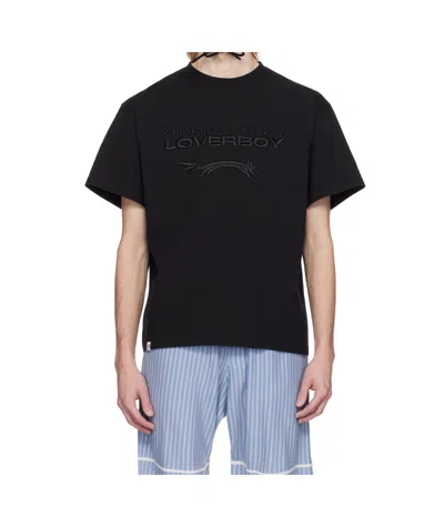 Charles Jeffrrey Loverboy Black Logo T-shirt