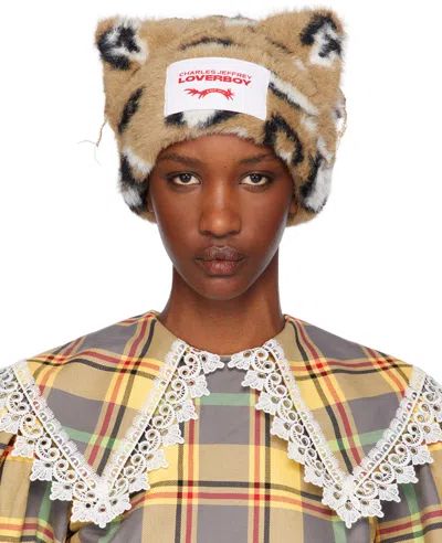 Charles Jeffrrey Loverboy Cap With Thick Ears In Brown