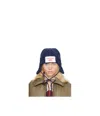 Charles Jeffrrey Loverboy Chunky Aviator Beanie In Blue