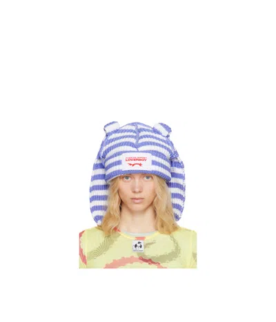 Charles Jeffrrey Loverboy Chunky Rabbit Beanie In Multicolor