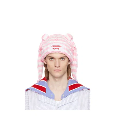 Charles Jeffrrey Loverboy Chunky Rabbit Beanie In White