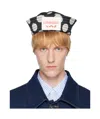 Charles Jeffrrey Loverboy Exclusive Black  White Sailor Hat