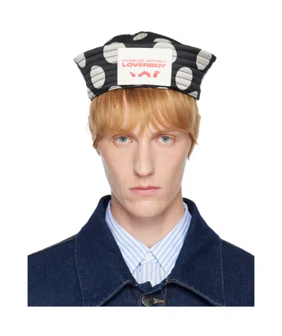 Charles Jeffrrey Loverboy Exclusive Black  White Sailor Hat