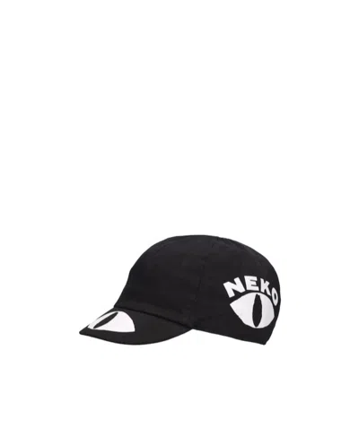 Charles Jeffrrey Loverboy Logo Cotton Cycling Hat In Black