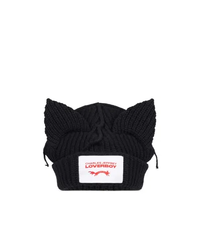 Charles Jeffrrey Loverboy Logo Hat In Black