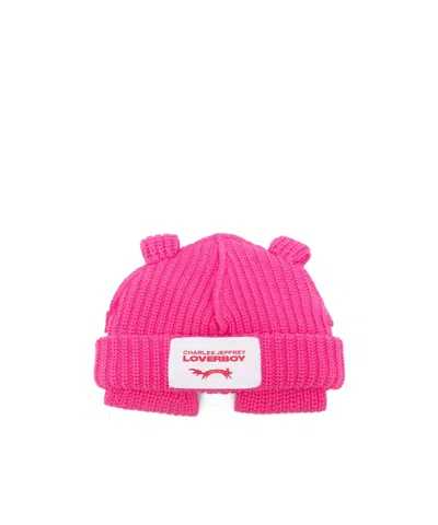 Charles Jeffrrey Loverboy Logo Hat In Pink