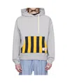Charles Jeffrrey Loverboy Patch Ears Hoodie In Grey
