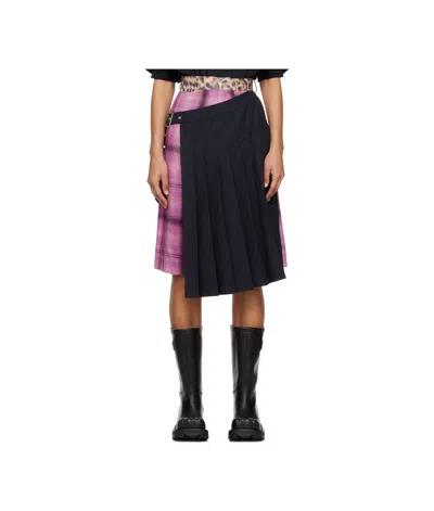 Charles Jeffrrey Loverboy Pleated Culottes In Black