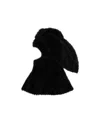 Charles Jeffrrey Loverboy Ribbed Knit Balaclava In Black