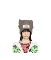 Charles Jeffrrey Loverboy Supersized Chunky Ears Beanie In Grey