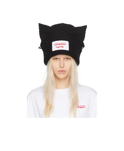 Charles Jeffrrey Loverboy Supersized Chunky Ears Knitted Hat In White