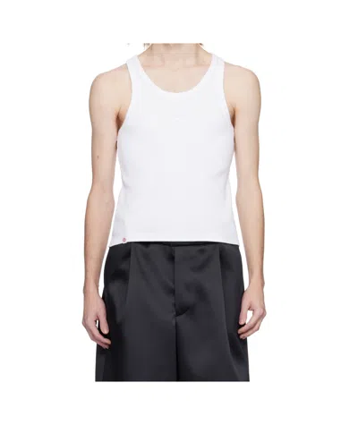 Charles Jeffrrey Loverboy White Logo Tank Top