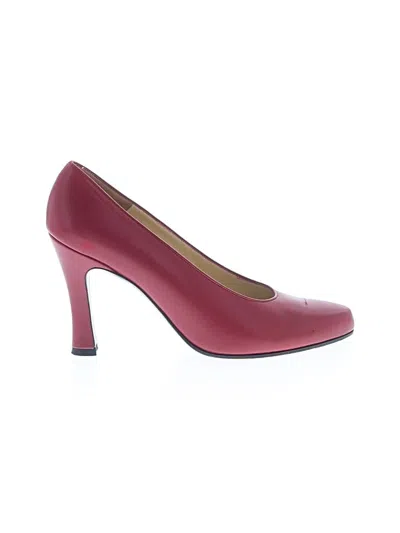 Pre-owned Charles Jourdan Heels In Red