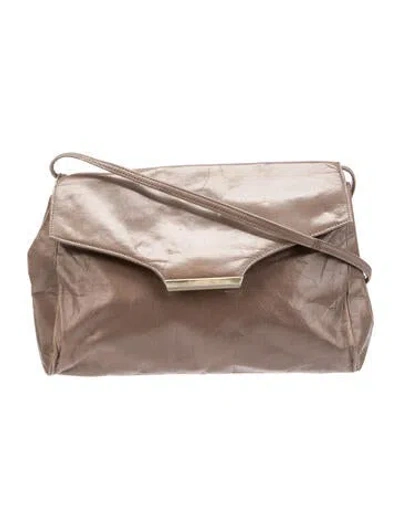 Pre-owned Charles Jourdan Vintage Leather Crossbody In Neutral