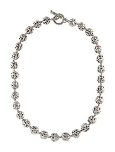 Pre-owned Charles Krypell Ivy Bead Classic Necklace, 18.5" In Multi