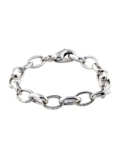 Pre-owned Charles Krypell Link Bracelet, 6.5" In Multi
