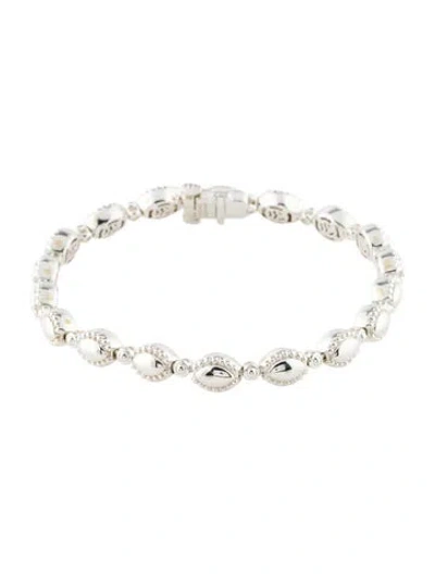 Pre-owned Charles Krypell Link Bracelet, 7" In Multi