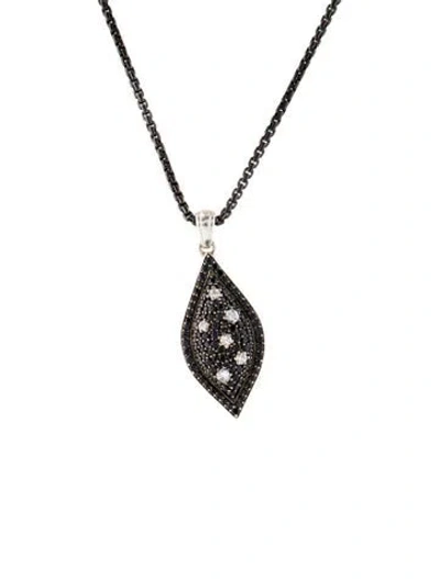 Pre-owned Charles Krypell Sapphire Starlight Pendant Necklace, 17" In Multi