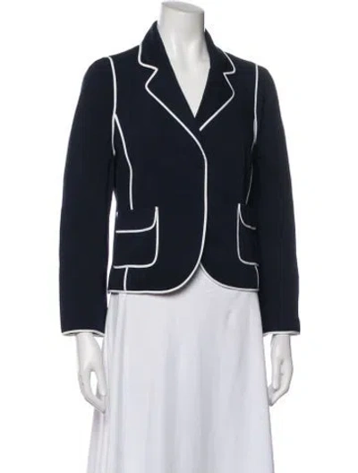 Pre-owned Charles Nolan Blazer In Blue