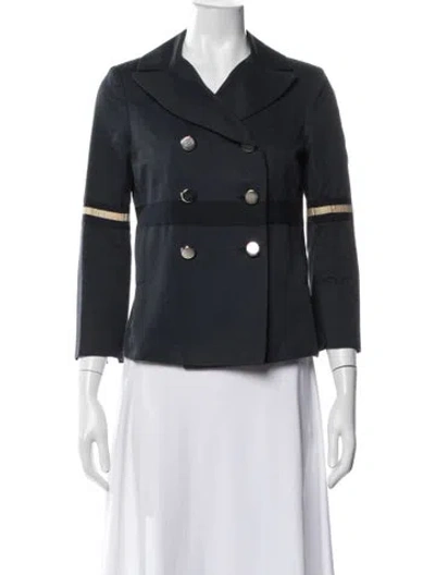 Pre-owned Charles Nolan Blazer In Gray