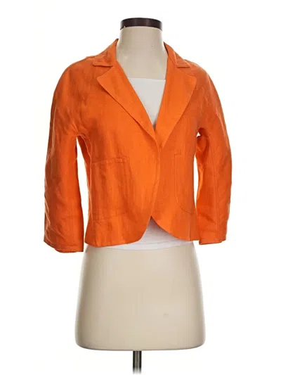 Pre-owned Charles Nolan Blazer Jacket In Orange